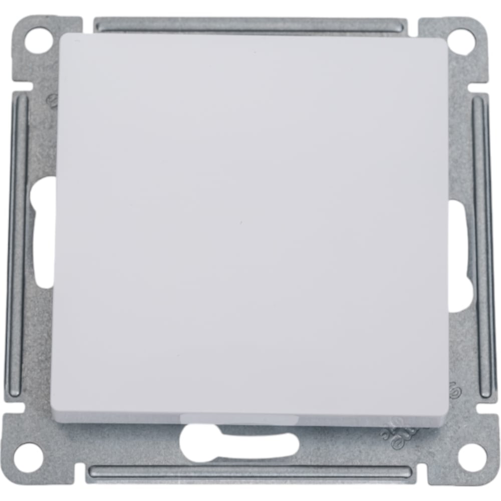 Изображение товара 1-клавишный выключатель Systeme Electric Atlasdesign белый 2-полюсный 10А