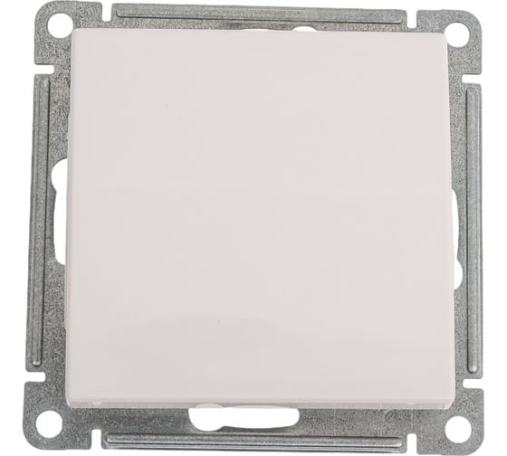 Изображение товара 1-клавишный выключатель Systeme Electric Wessen 59 белый 2-полюсный, 10а VS210-152-1-86