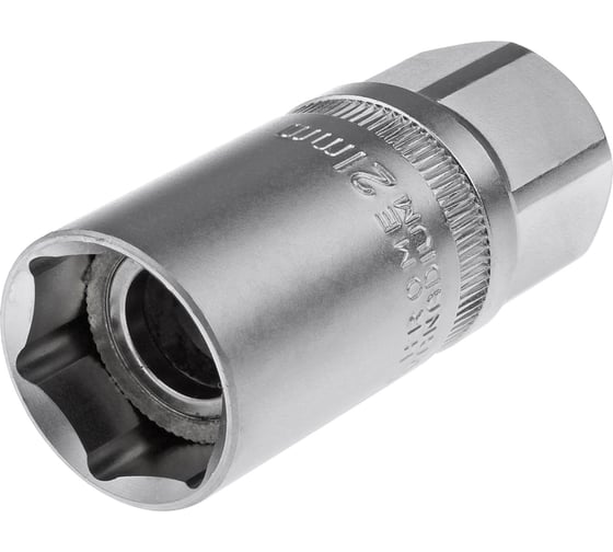 Изображение товара Головка шестигранная свечная с магнитом (21 мм; 1/2DR) AV Steel AV-520721