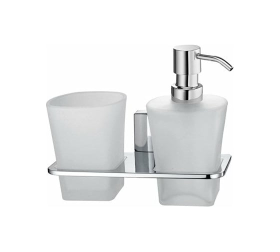 Изображение товара Держатель стакана и дозатора WasserKRAFT Leine K-5089