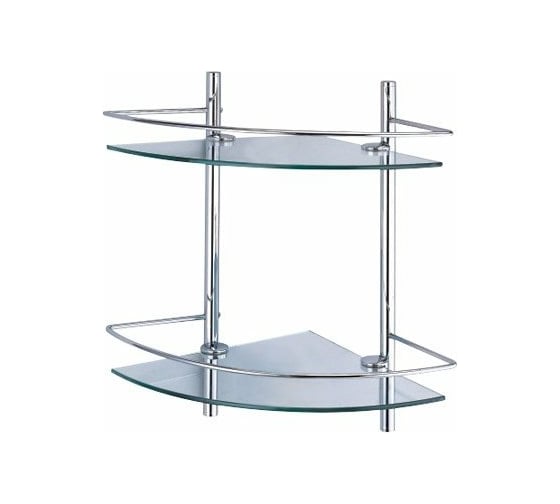 Изображение товара Полка WasserKRAFT стеклянная, двойная K-3122