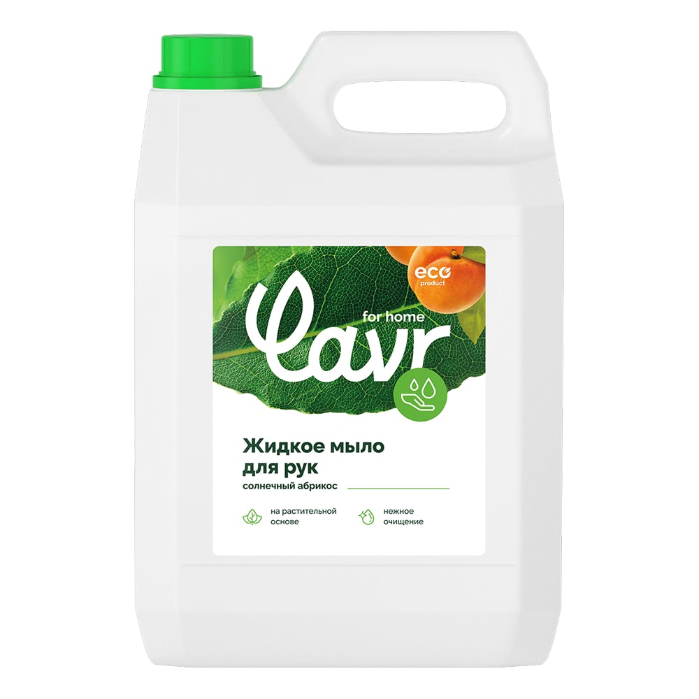 Изображение товара Жидкое мыло LAVR for home Солнечный абрикос 5 л гель-мыло в канистре