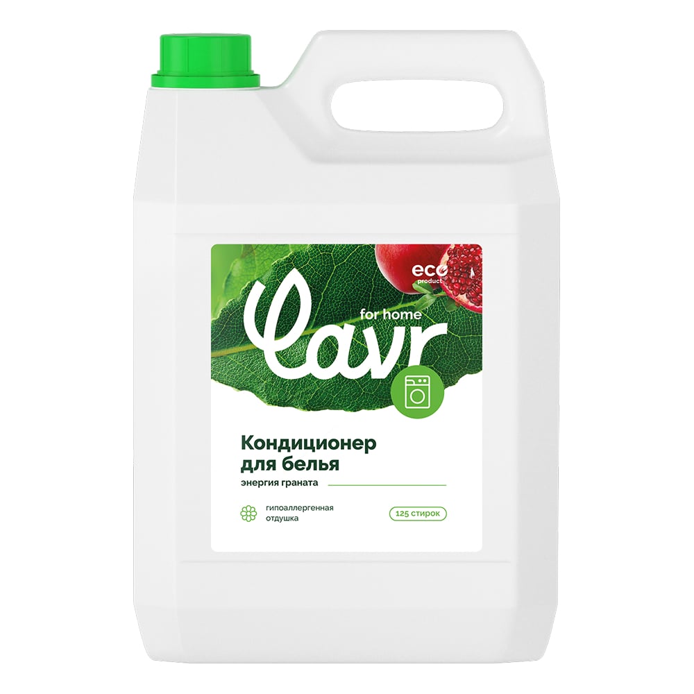 Изображение товара Кондиционер-ополаскиватель для белья LAVR for home энергия граната 5 л