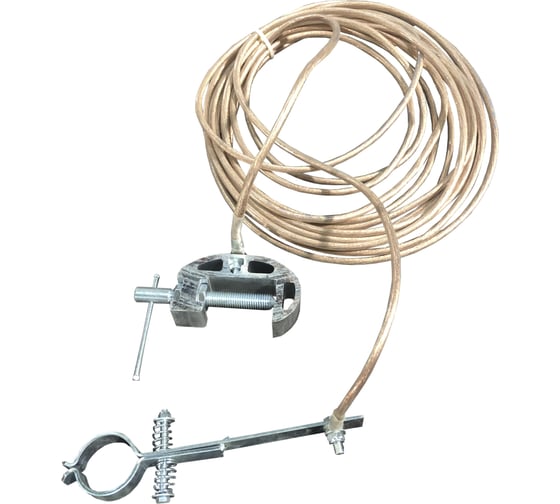 Изображение товара Переносное заземление для пожарных стволов Диэлектрик ЗПС-1 Д длина 10м Д267966