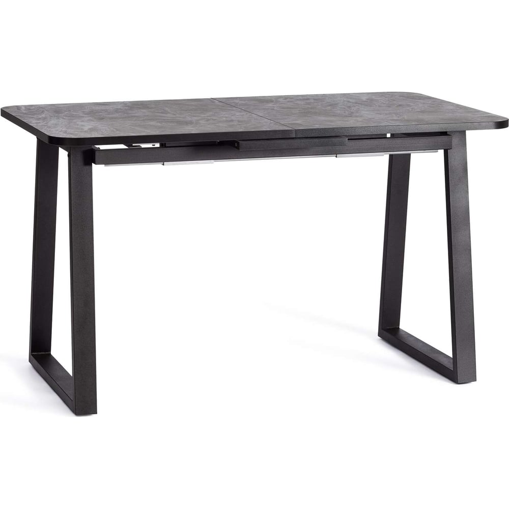 Изображение товара Стол Tetchair Maltido раздвижной из ЛДСП и металла темный гранит 130x75+30x75 см