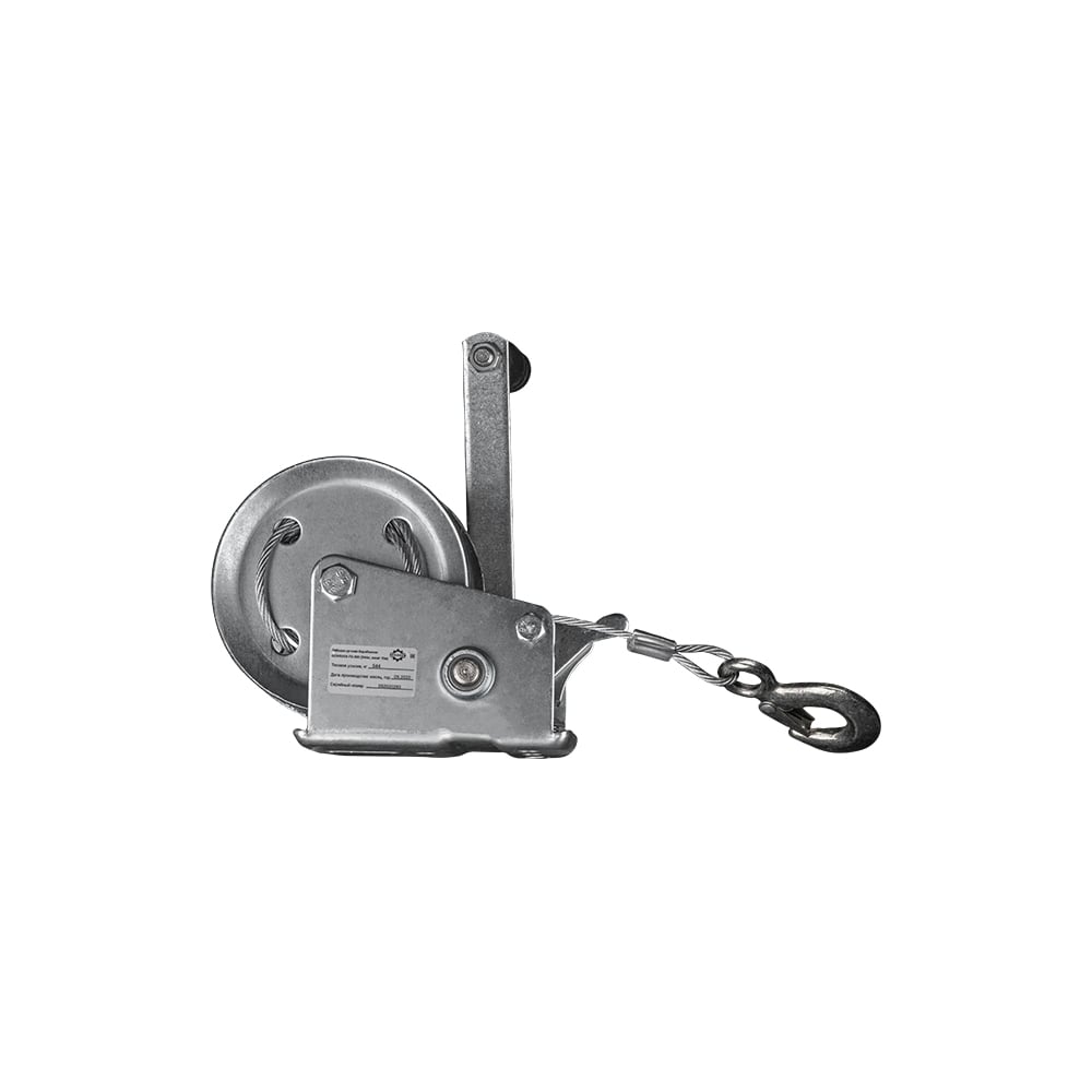 Изображение товара Ручная барабанная лебедка GEARSEN fd-500 544 кг 20 м троса