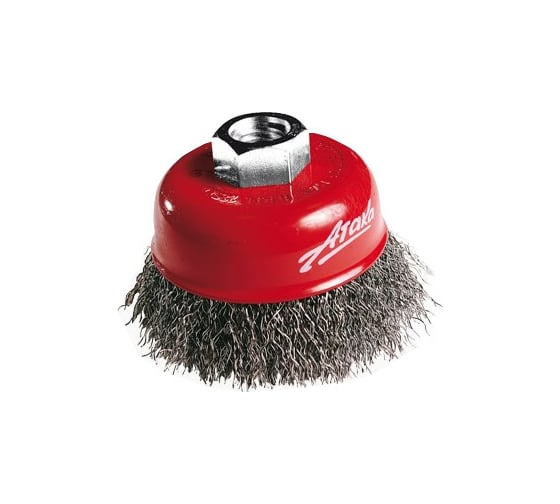 Изображение товара Щётка чашеобразная, гофрированная проволока №153 (125 мм; M14) для УШМ АТАКА 34723