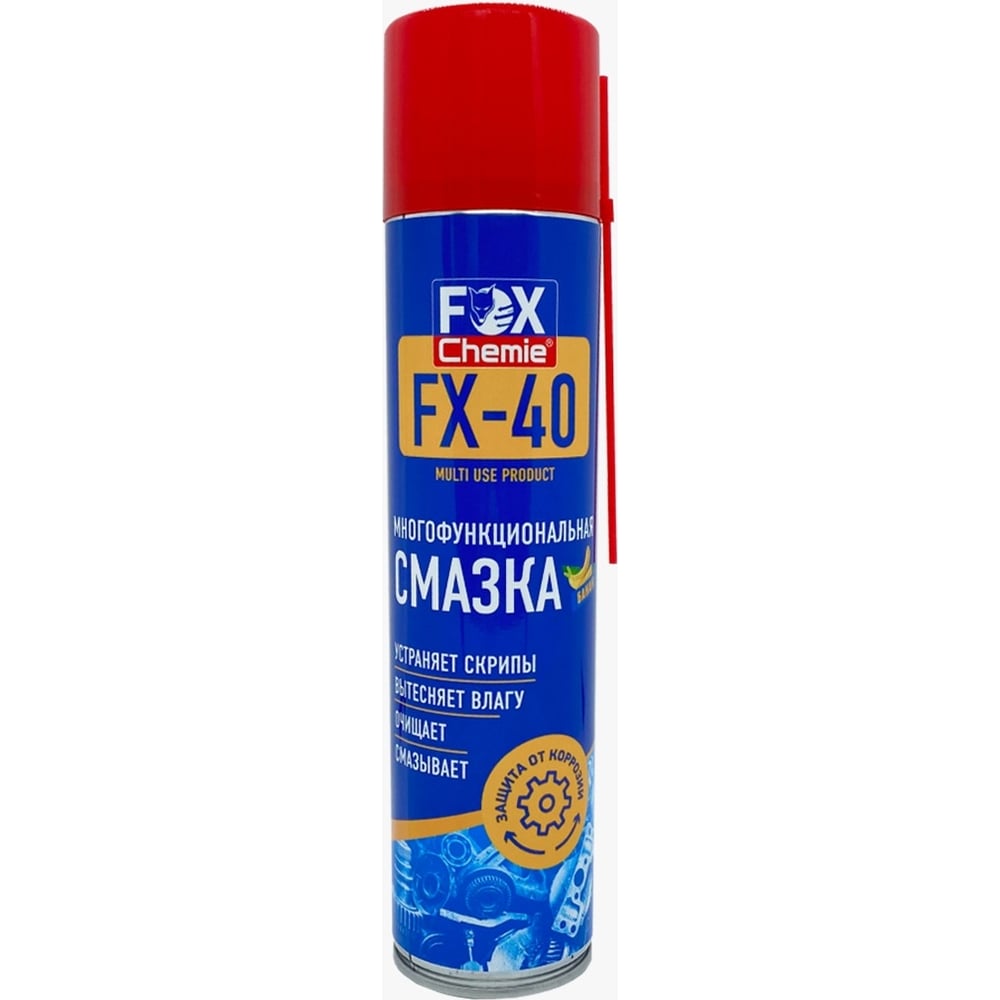 Изображение товара Многофункциональная смазка Fox Chemie с ароматом банана fx-40 400мл