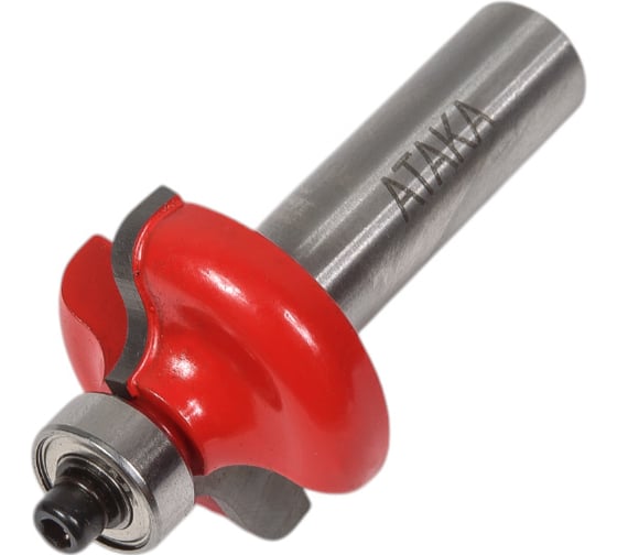 Изображение товара Фреза кромочная калевочная (31.8х12.7 мм; R 4.8 мм; хвостовик 12 мм) АТАКА 38200