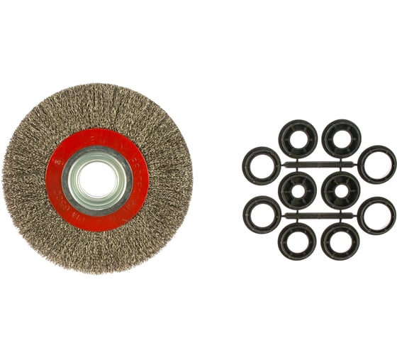 Изображение товара Щётка круглая, гофрированная проволока №183 175 мм АТАКА 34734