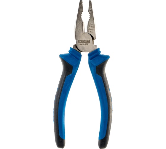 Изображение товара Плоскогубцы комбинированные Зубр "БУЛЬДОГ" 160мм, Профессионал 2201-1-16_z02