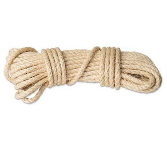 Изображение товара Сизалевый канат ЩИТ СТ 20 мм в отрезках по 10 м 66794