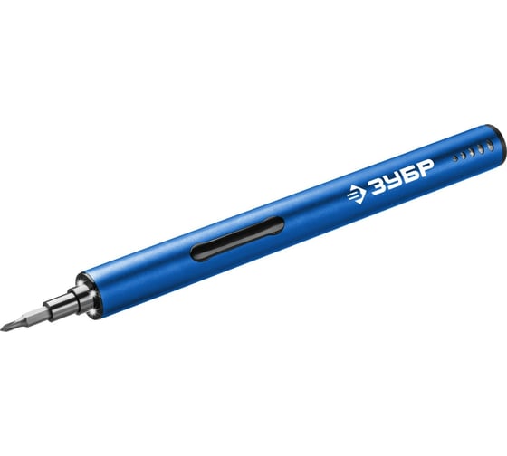 Изображение товара Аккумуляторная отвертка для точных работ Зубр Профессионал 4 Vmax, с набором 20 бит ОТР-4 Н20