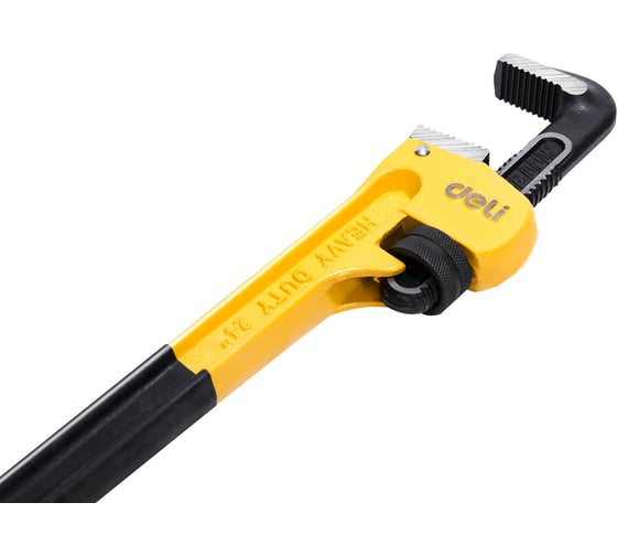 Изображение товара Трубный ключ стиллсона DELI DL2536 800мм, максимальное открытие 102мм, cr-mo + углеродистая сталь 98305