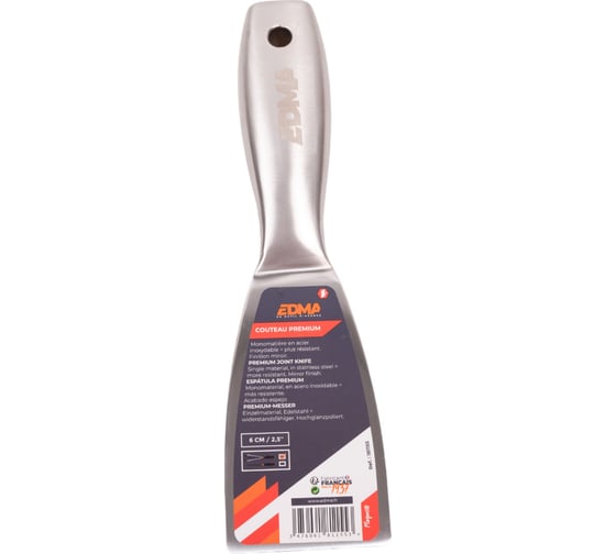 Изображение товара Шпатель EDMA малярный класса премиум 60 мм, гибкое лезвие 181155