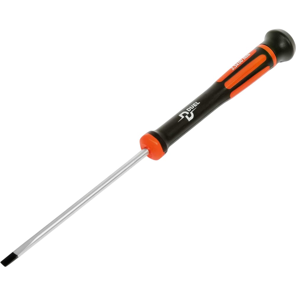 Изображение товара Отвёртка для клемм DUEL прямой шлиц SL3.5x0.6мм 3.5x80мм профессиональная