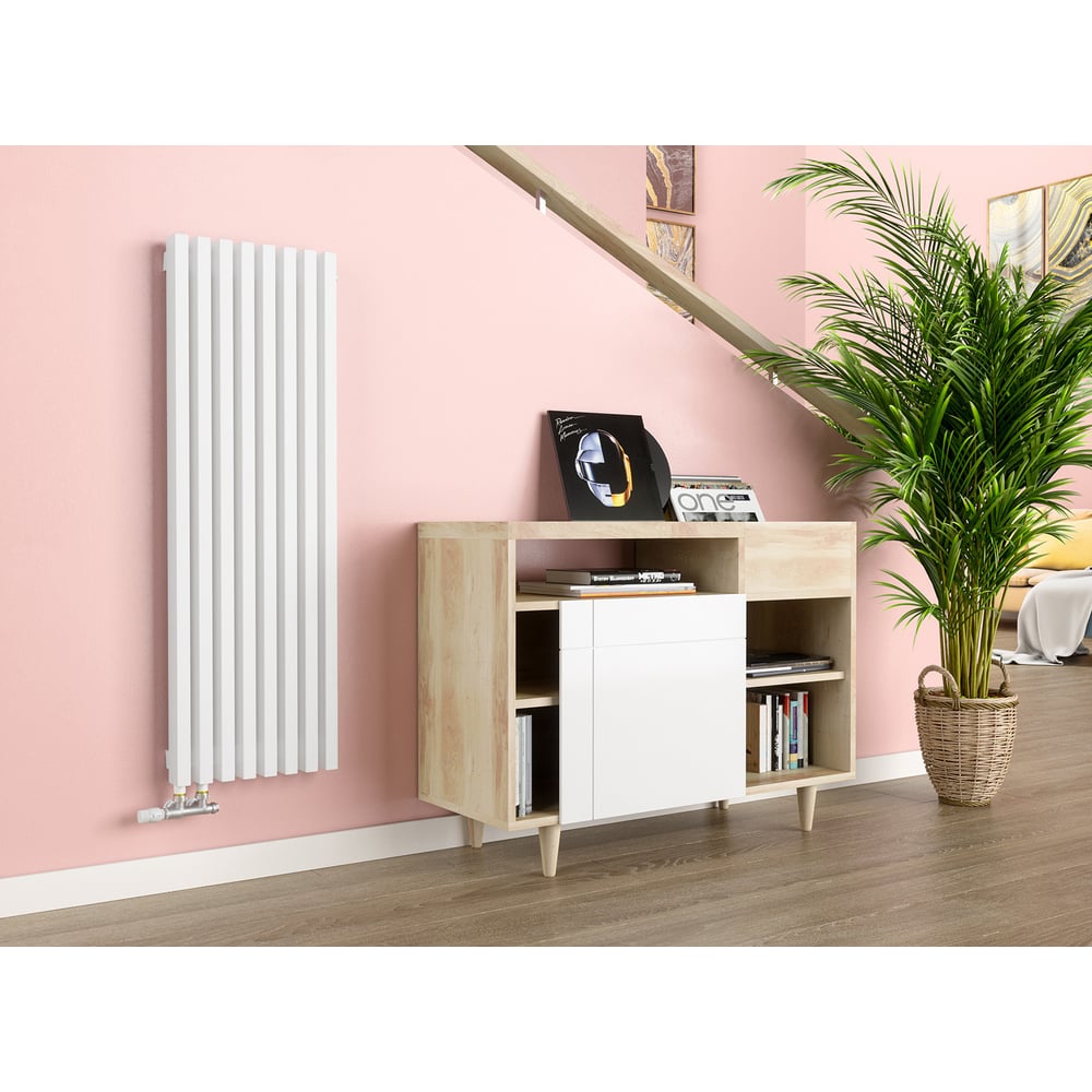 Изображение товара Трубчатый радиатор GUARDO RETTA 6P 1500 мм белый матовый для обогрева помещения