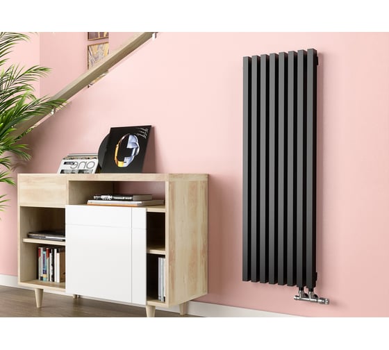 Изображение товара Трубчатый радиатор GUARDO 6P-1500-08 BK-GOR R9005(M)