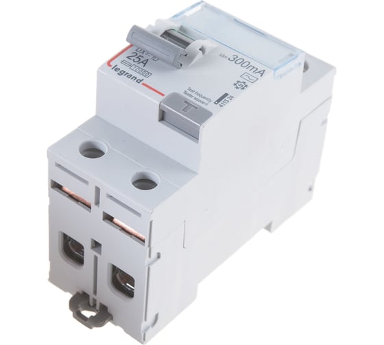 Изображение товара Выключатель дифференциального тока Legrand DX3 2П 25А 300мА-AC 411524