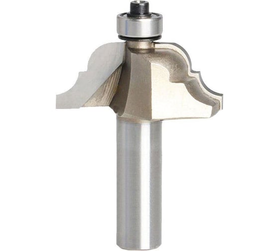 Изображение товара Фреза кромочная фигурная с нижним подшипником СТФ-2021 46х18х8 мм, R 4х10 мм Strong стф-20210046