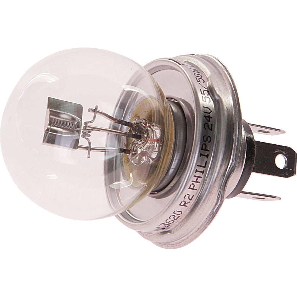 фото Автолампа philips r2, 55, 50 p45t-41 24v 10,100 13620c1