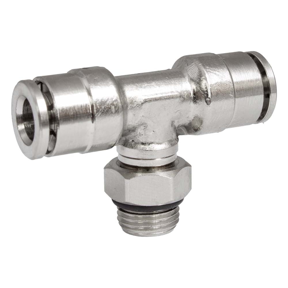 Изображение товара Фитинг цанга тройник поворотный 1/8 М-6 мм латунь PI TOOLS 5666