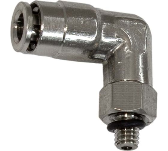 Изображение товара Фитинг цанга угловой поворотный м4 наружняя – 4 мм PI TOOLS 5451