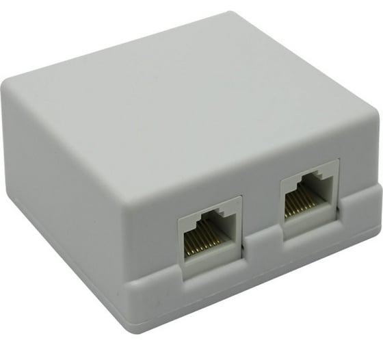 Изображение товара Розетка 5Bites rj45 / 5e / 2ports LY-SB02-A