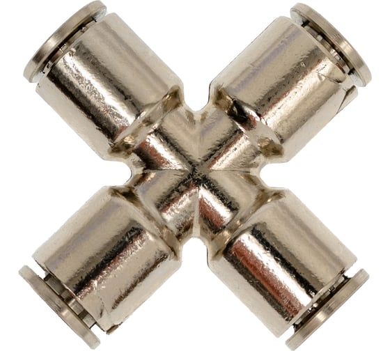 Изображение товара Фитинг цанга крест 8 мм PI TOOLS 5420