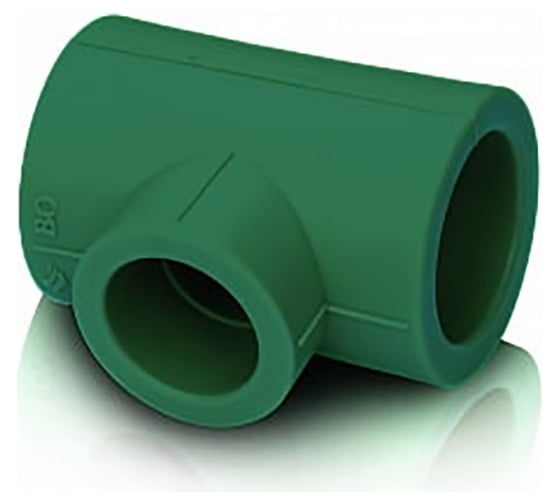 Изображение товара Переходной тройник Blue Ocean зеленый - 40x20x40 PPRF/RT(G)-40x20x40