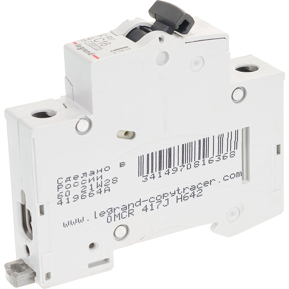 Автоматический выключатель Legrand автоматический модульный автоматический выключатель legrand