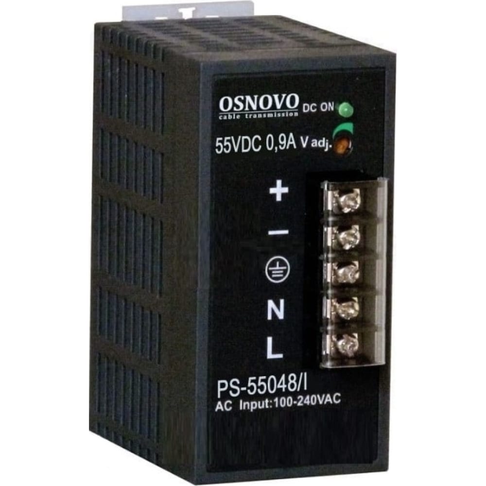 Промышленный блок питания OSNOVO блок питания сетевой адаптер osnovo ps 48120