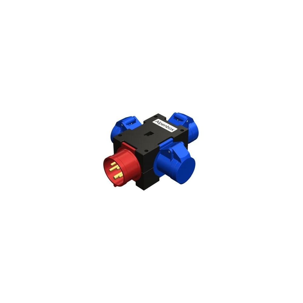 Изображение товара Распределительное устройство Alpenbox 0360002 3 розетки IP44 380 В