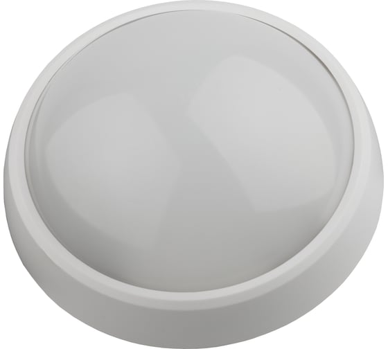 Изображение товара Светодиодный светильник ЭРА SPB-1-12 W IP54 12Вт 4000К 960лм круг 180х80 белый Б0036397