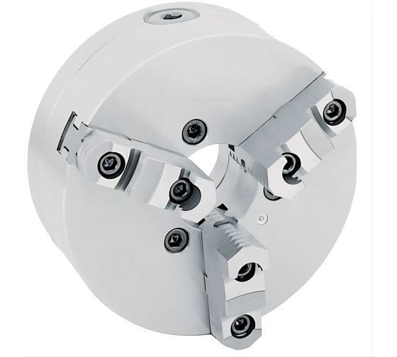 Изображение товара Патрон токарный 3-х кулачковый 400 мм, К11А, конус 11 с креплением аналогично Гродно 7100-0045П, кулачки сборные CNIC 29913