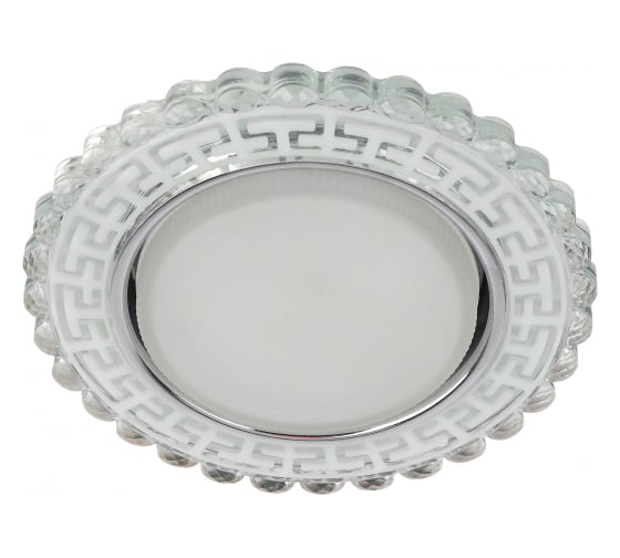 Изображение товара Светильник ЭРА DK LD38 SL декор cо светодиодной подсветкой GX53, зеркальный Б0037392