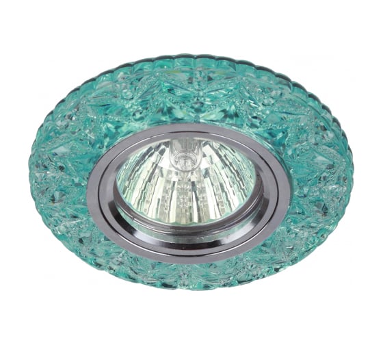 Изображение товара Светильник ЭРА DK LD4 BL/WH декор cо светодиодной подсветкой MR16, голубой Б0028087