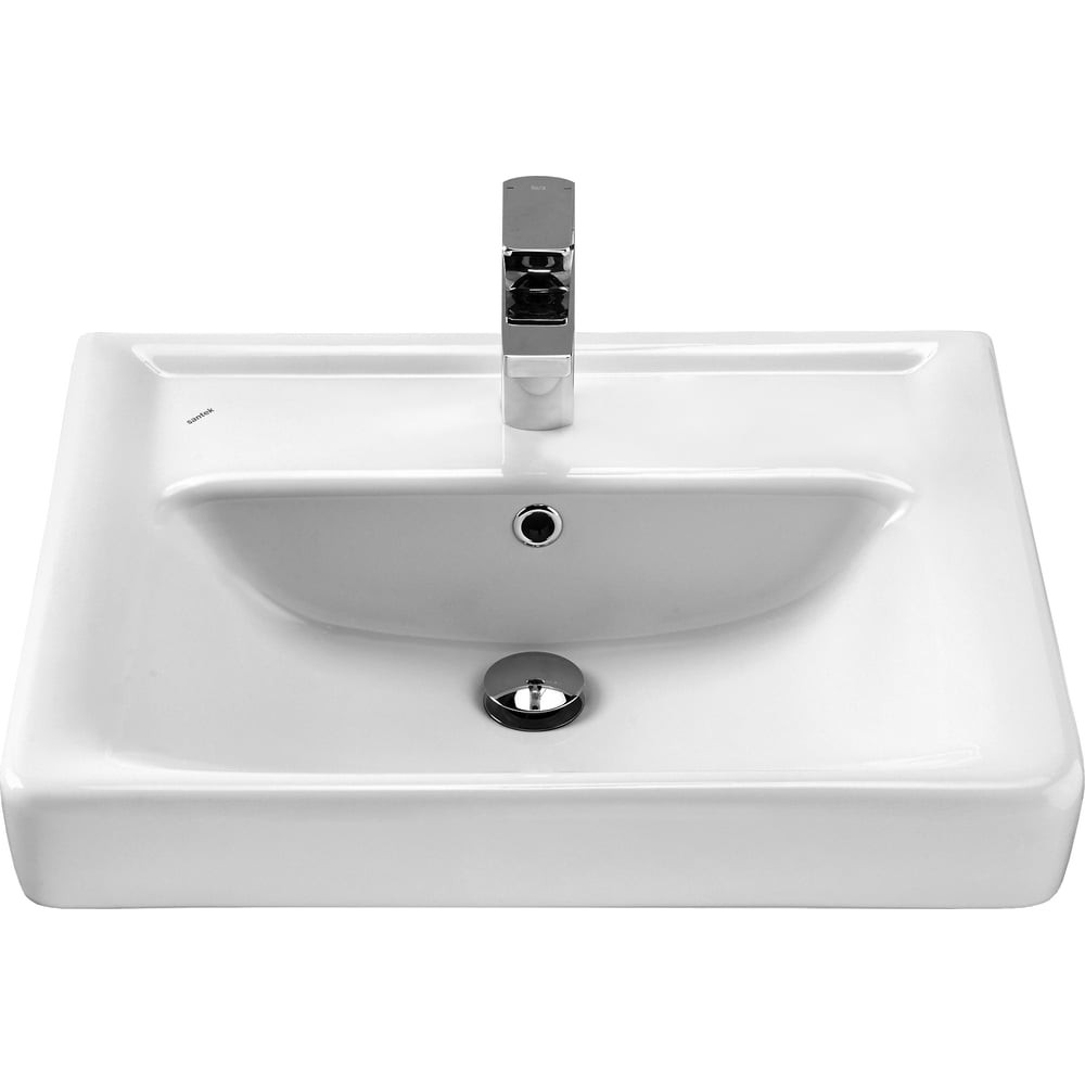 Изображение товара Умывальник мебельный Santek ТИГОДА 60 см., хр.кольцо, WH302082 1WH302082