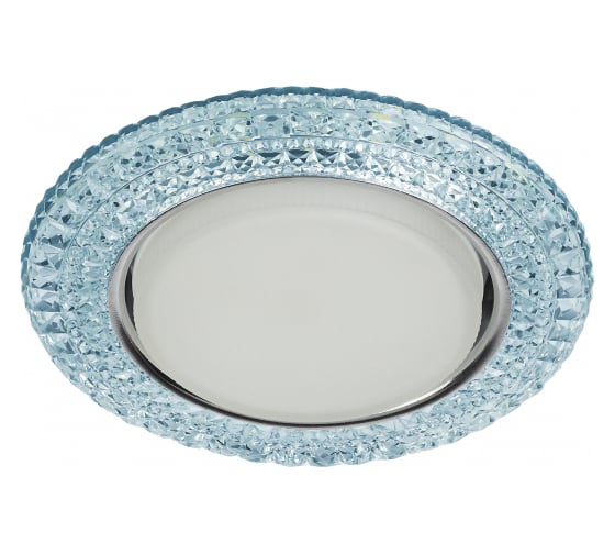 Изображение товара Светильник ЭРА DK LD26 BL/WH декор cо светодиодной подсветкой Gx53, голубой Б0029639