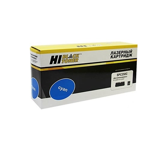 Изображение товара Картридж Hi-Black SPC250C голубой для Ricoh Aficio SP C250DN/C250SF/C260/C260/C261SF, C, 1,6K HB-SPC250C