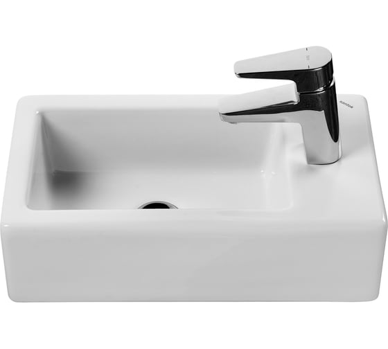 Изображение товара Умывальник мебельный Santek ЭРИС 46 см., правосторон., крепление, WH301972 1WH301972