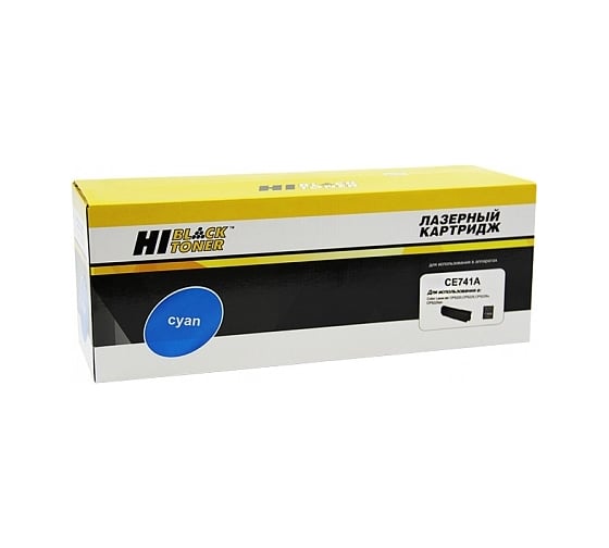 Изображение товара Картридж Hi-Black CE741A / HP 307A с чипом для HP CLJ CP5220/5225/5225n/5225dn, C, 7,3K HB-CE741A