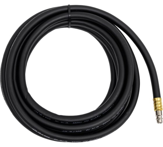 Изображение товара Шланг с фитингами рапид, маслостойкая термопластичная резина, 15 бар, 8x13 мм, 5 м FUBAG 170214