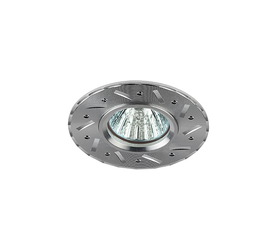 Изображение товара Светильник ЭРА KL41 SL литой алюминевый MR16,12V/220V, 50W серебро Б0003849
