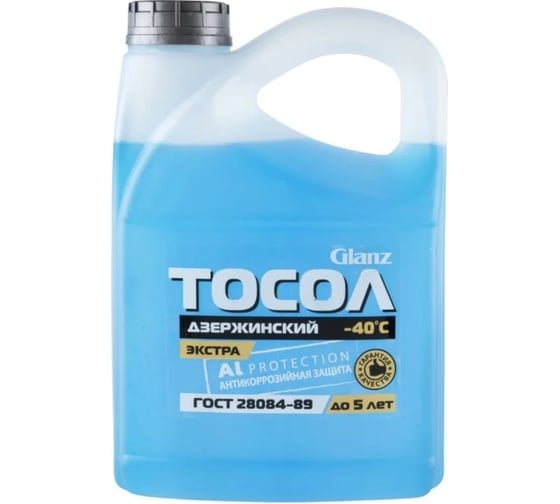 Изображение товара Тосол Glanz Дзержинский ОЖ-40 3 кг GL-006