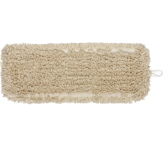 Изображение товара Насадка МОП LAIMA плоская 60 см для швабры-рамки, карманы, нашивной хлопок, Expert, 605305