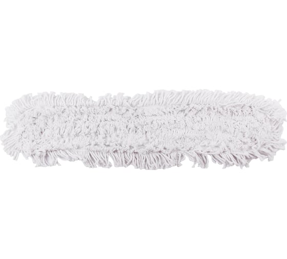 Изображение товара Насадка МОП LAIMA плоская 90 см для цельной швабры-рамки, завязки, для швабр 601506/603603 603609