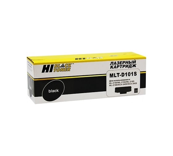 Изображение товара Картридж Hi-Black MLT-D101S с чипом, для Samsung ML-2160/2162/2165/2166W/SCX3400/3406W, 1.5K HB-MLT-D101S