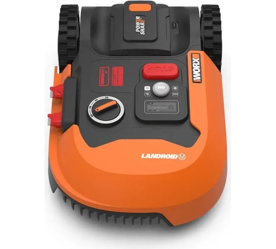 Изображение товара Роботизированная газонокосилка WORX Landroid M500 Plus 500м2 WR165E