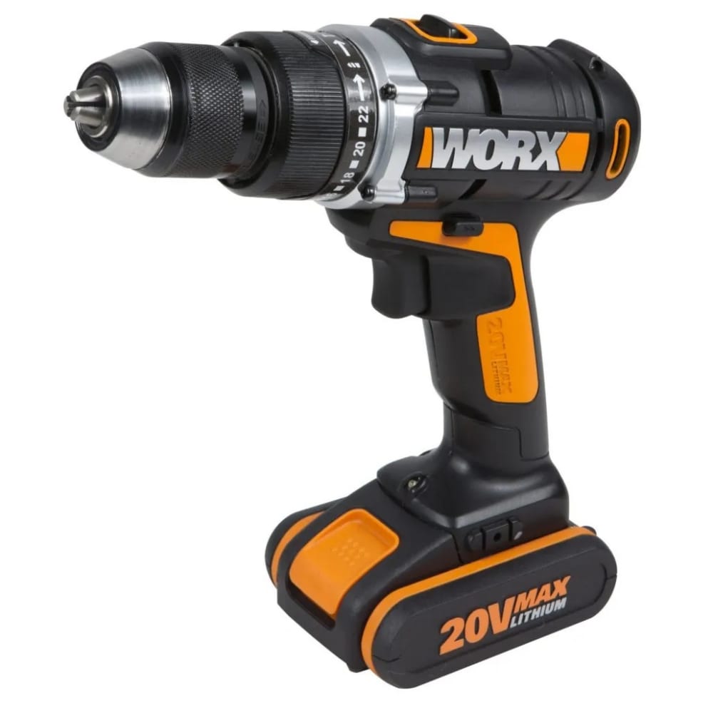 фото Аккумуляторная ударная дрель-шуруповерт worx wx372